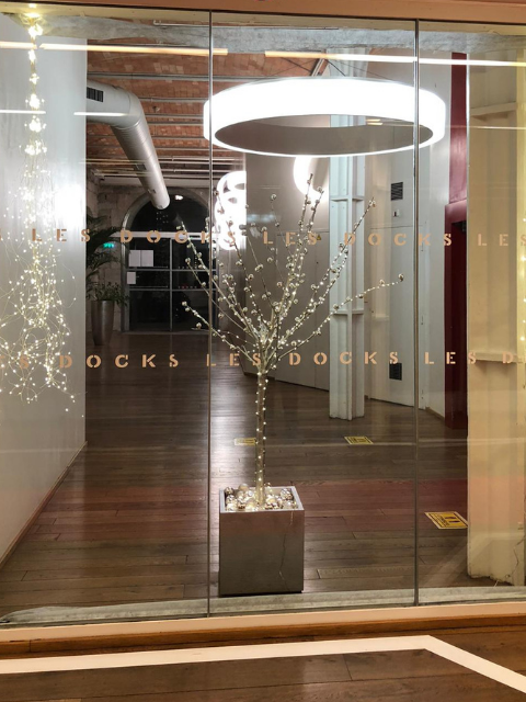 installation d’arbres de noël